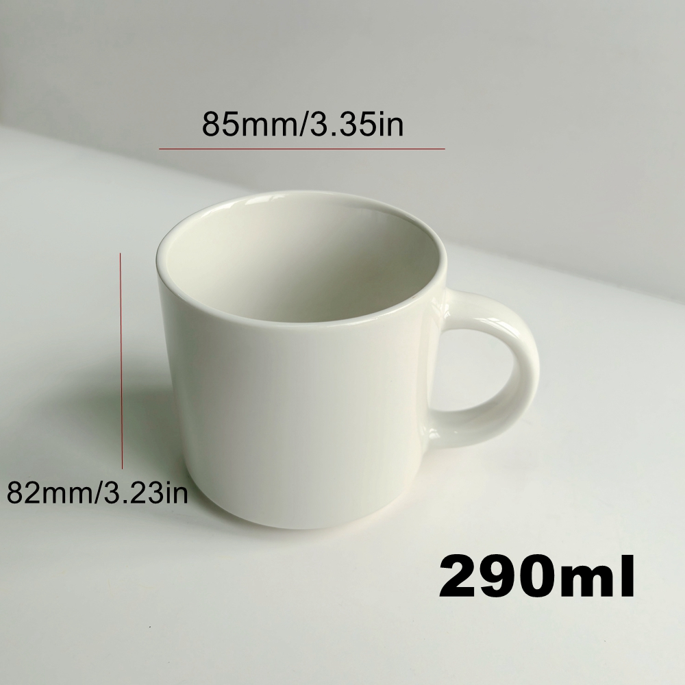 ReadStar 6PCS Stakable Pure Wh - Sublimation Mug White 评论和价格