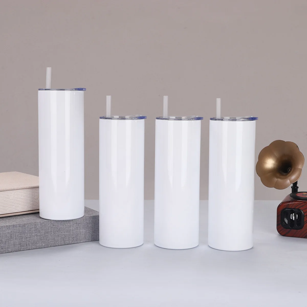 A 20oz Straight Cup 304 Stainl - Sublimation Mug White 评论和价格