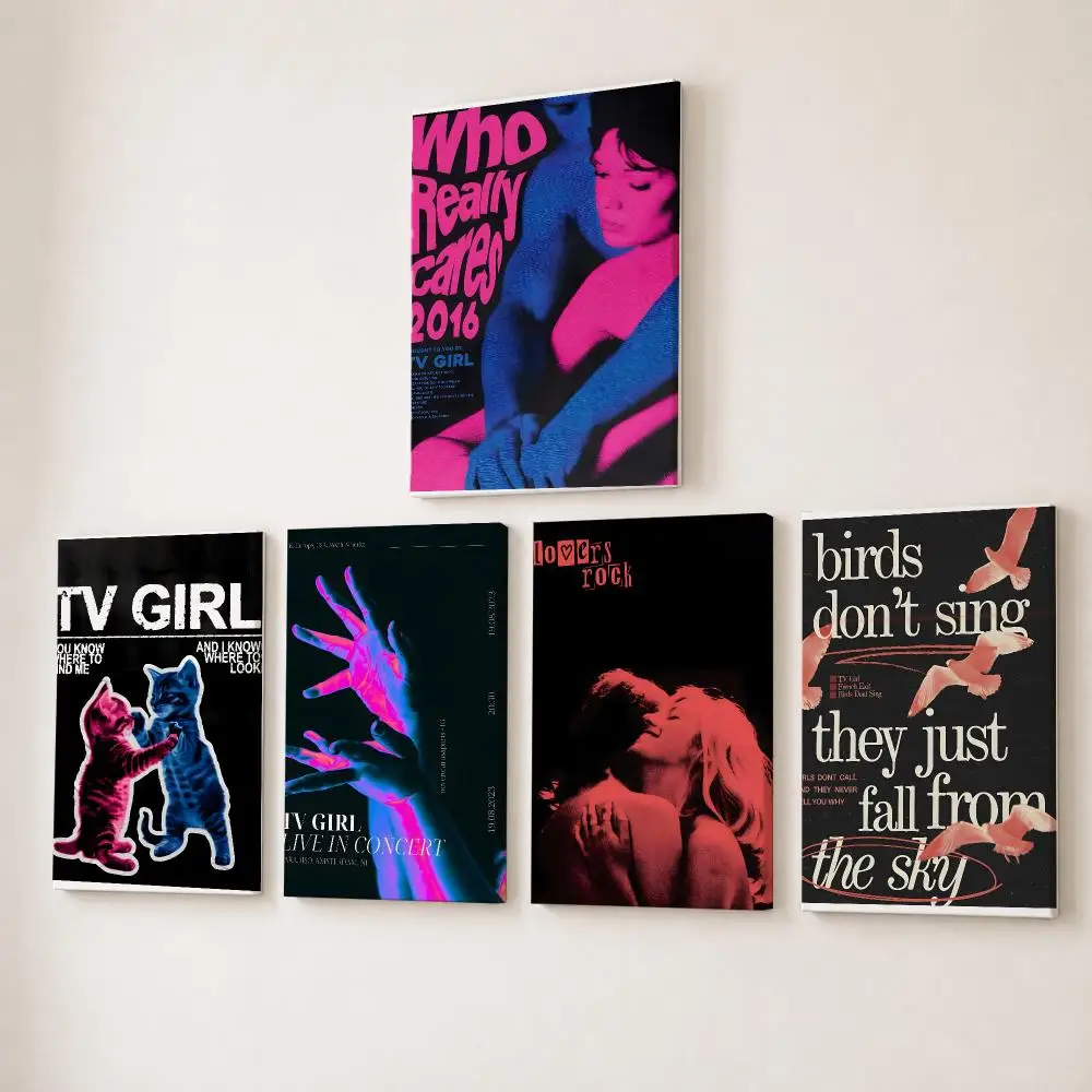 Music Band TV G-Girl Painting  - Canvas Wrap Ready 评论和价格