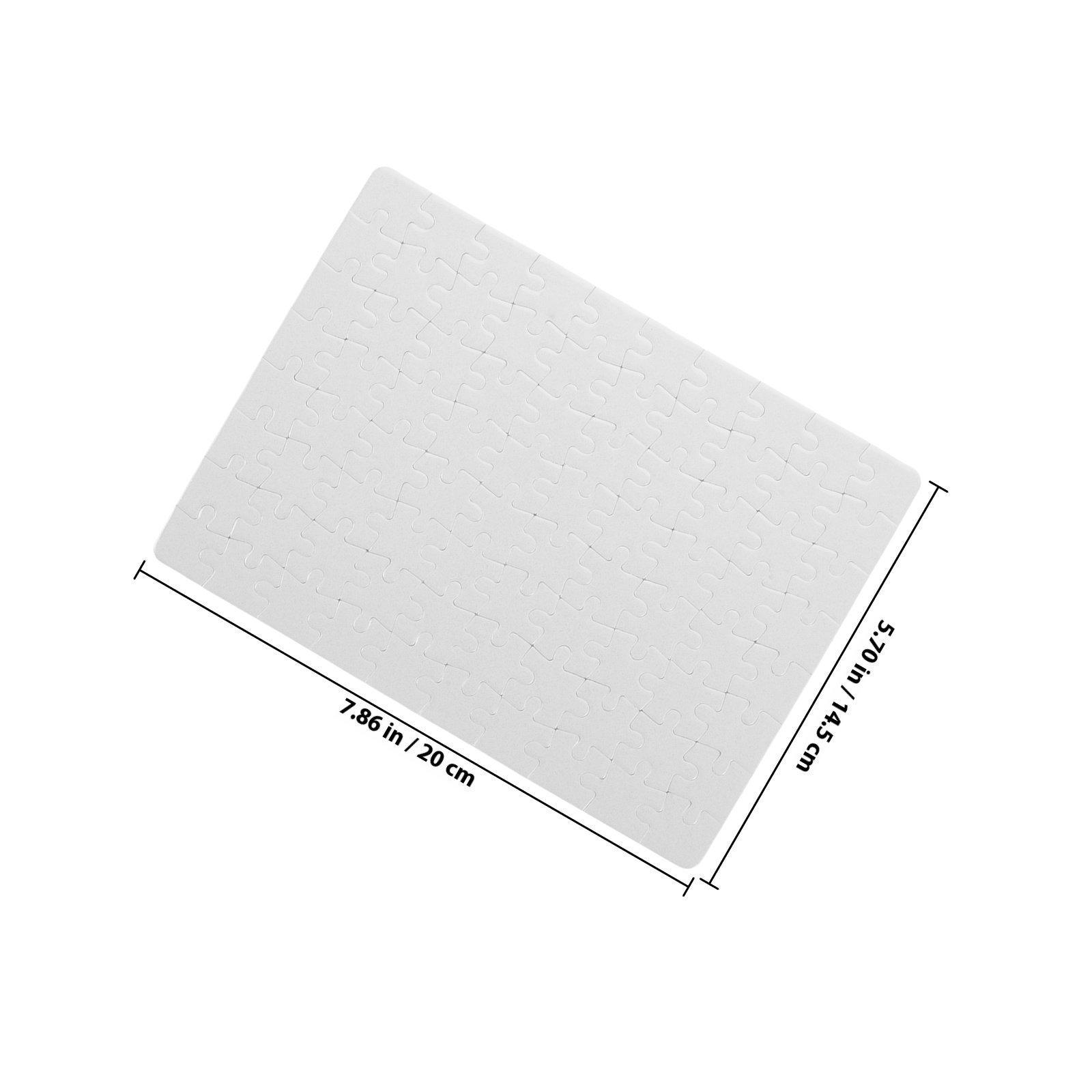 4Sheets Blank Jigsaw Puzzles S - Puzzle Blank White 评论和价格