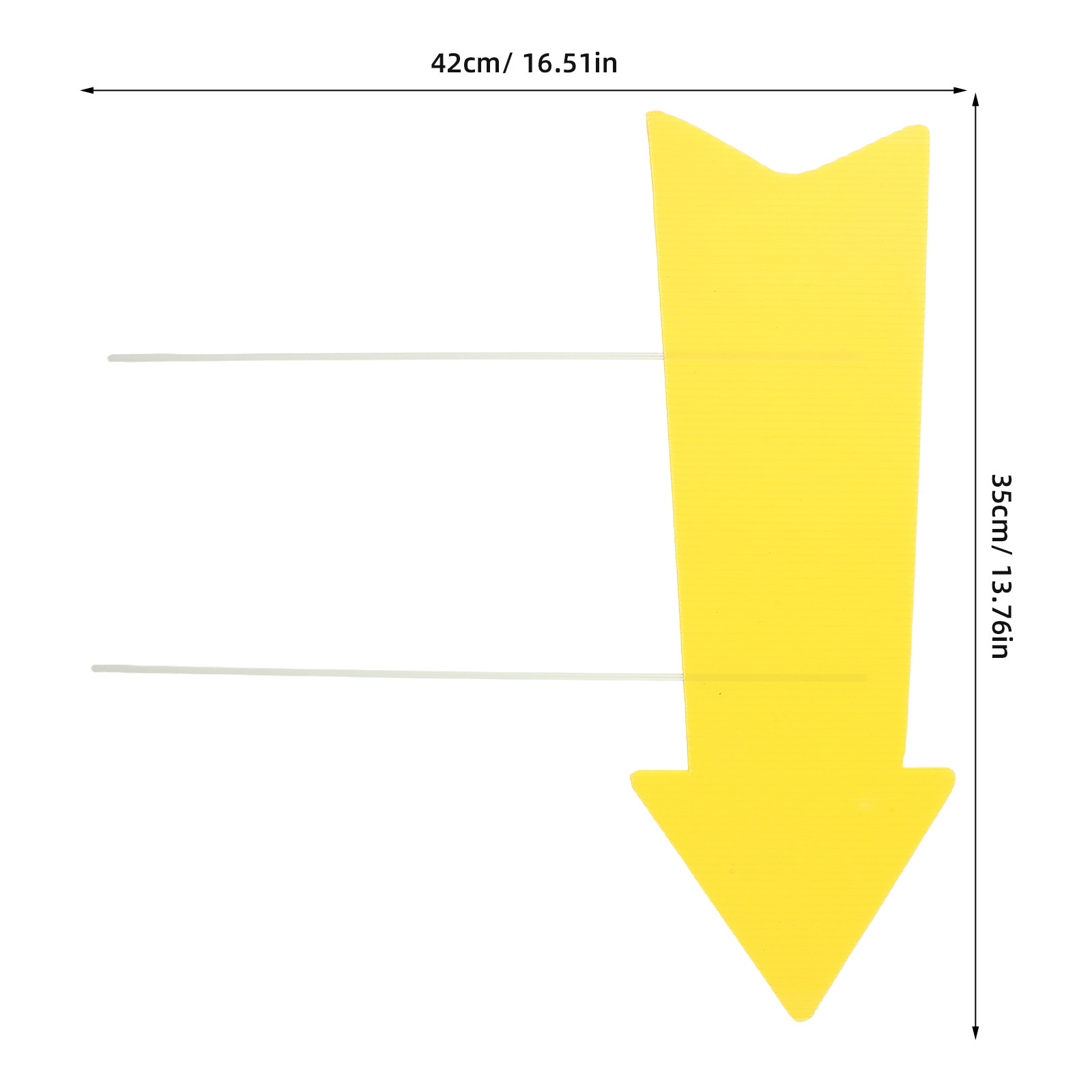 10Pcs Blank Arrow Yard Signs S - Yard Sign Blank 评论和价格