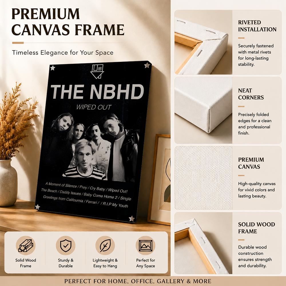 Rock Band The N-Neighborhood P - Canvas Wrap Ready 评论和价格