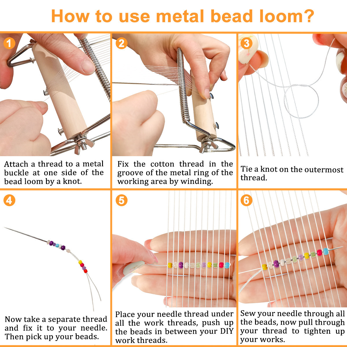 Bead Loom Kit 24000 Pc 48 Colo - Metal Photo Panel 评论和价格