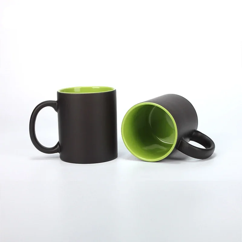DIY Photo Black mug Magic Colo - Sublimation Mug White 评论和价格
