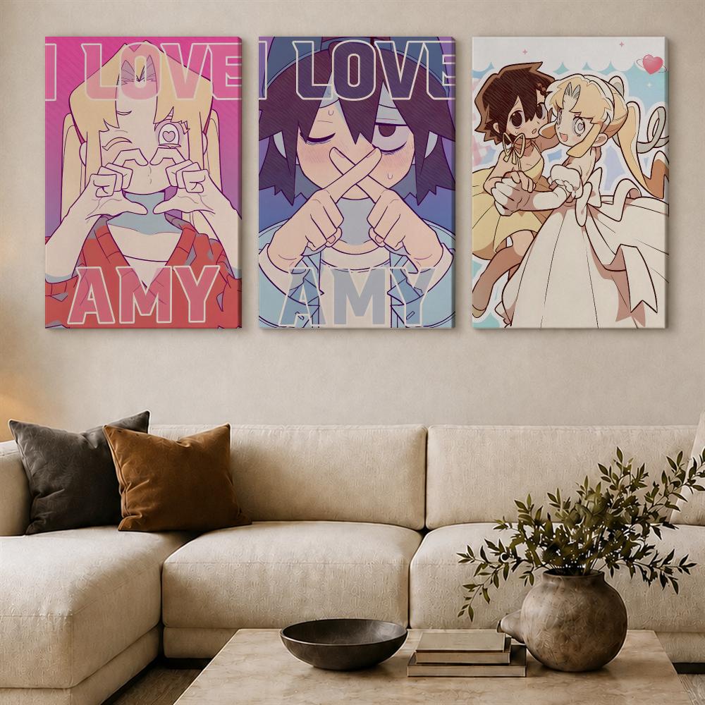 Anime I Love A-Amy Painting Ca - Canvas Wrap Ready 评论和价格