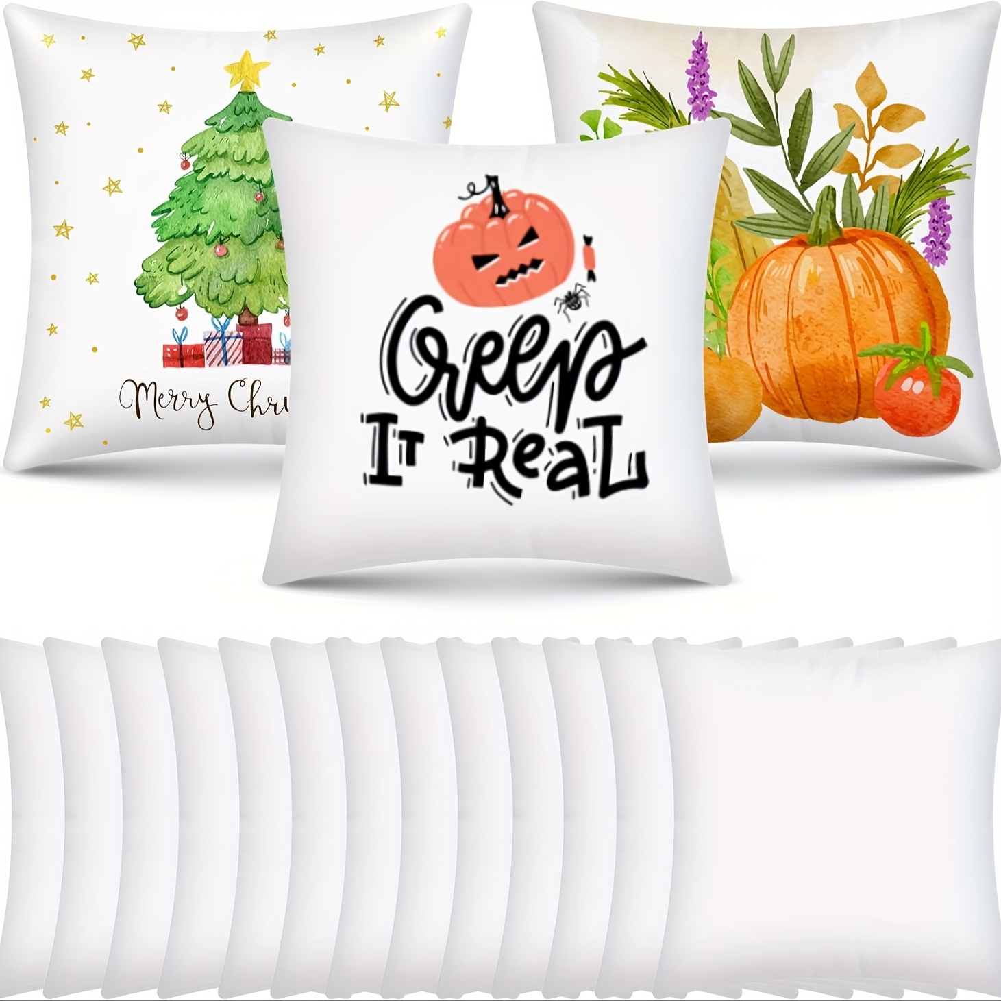 Blank Sublimation Pillow Cover - Pillow Cover Sublimation 评论和价格