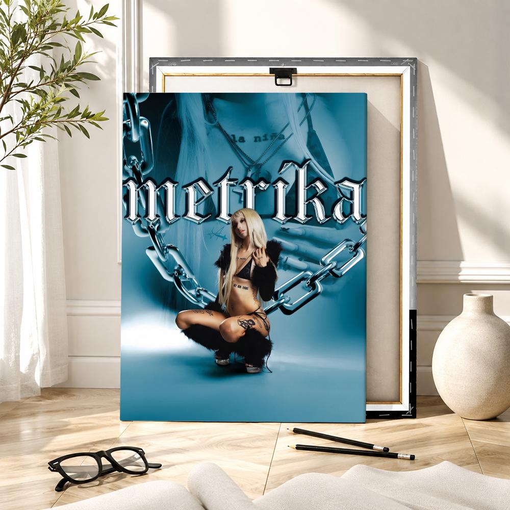 Rapper Singer M-Metrika Painti - Canvas Wrap Ready 评论和价格
