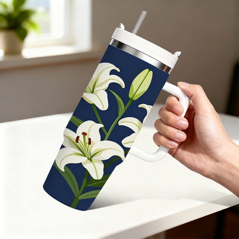 1pc 40oz Water Suitable for &  - Sublimation Mug White 评论和价格
