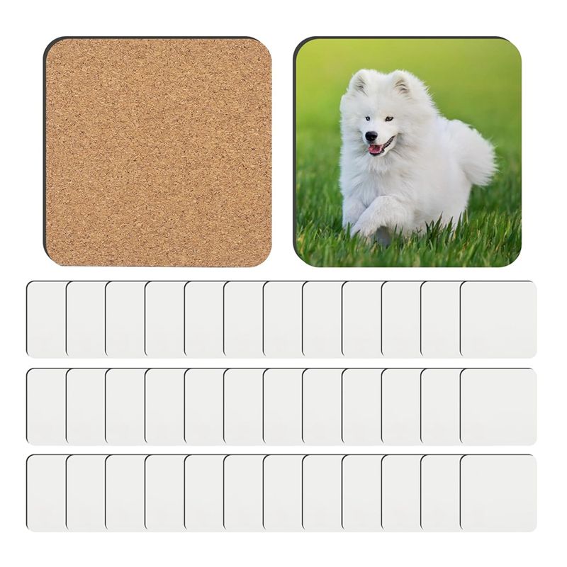 NEW HOT In Stock-36 PCS Sublim - Coaster Sublimation Blank 评论和价格