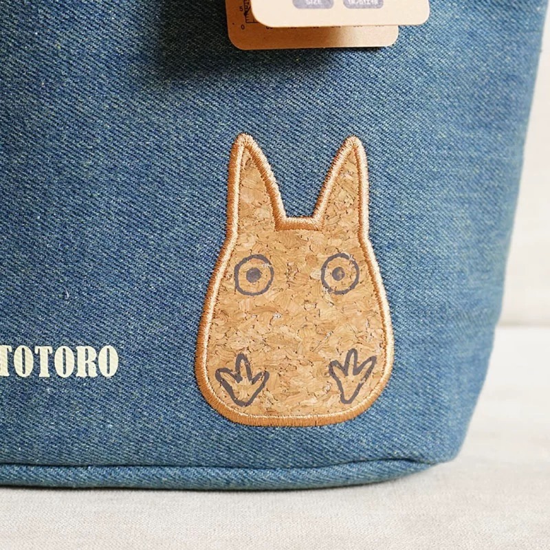 New My Neighbor Totoro Denim T - Tote Bag Sublimation 评论和价格