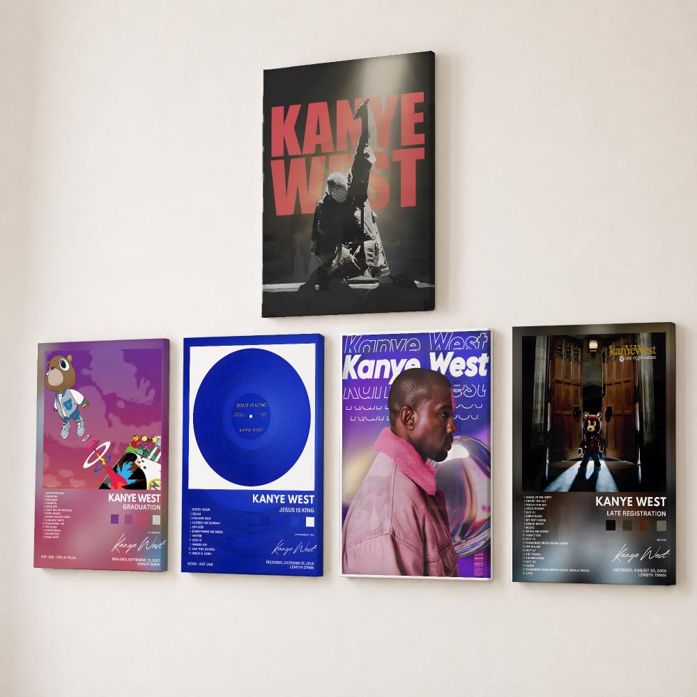 Rapper Singer K-Kanye West Pai - Canvas Wrap Ready 评论和价格