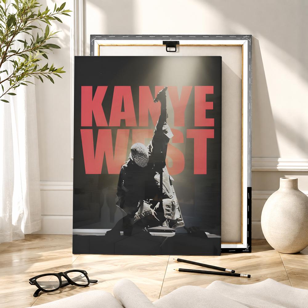 Rapper Singer K-Kanye West Pai - Canvas Wrap Ready 评论和价格