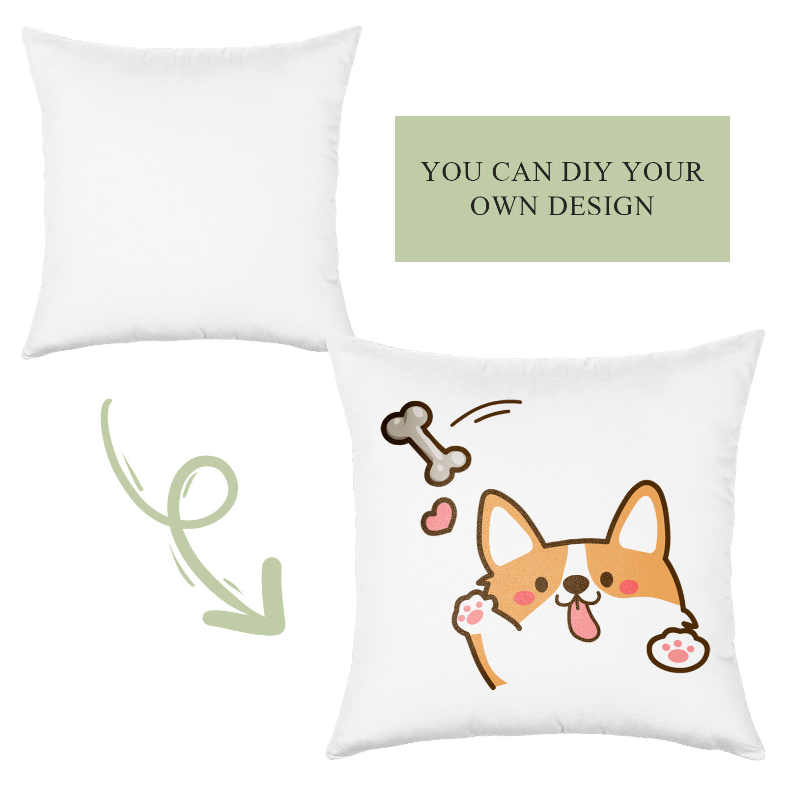4Pcs Sublimation Pillow Covers - Pillow Cover Sublimation 评论和价格