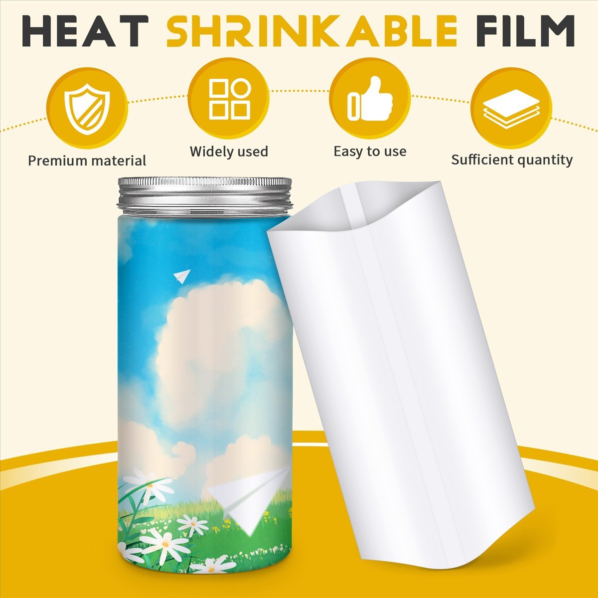 ✼70Pcs Sublimation Shrink Wrap - Sublimation Mug White 评论和价格