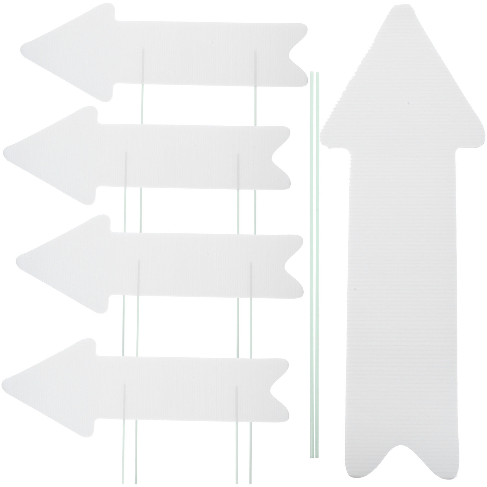 5Pcs Blank Plastic Yard Signs  - Yard Sign Blank 评论和价格