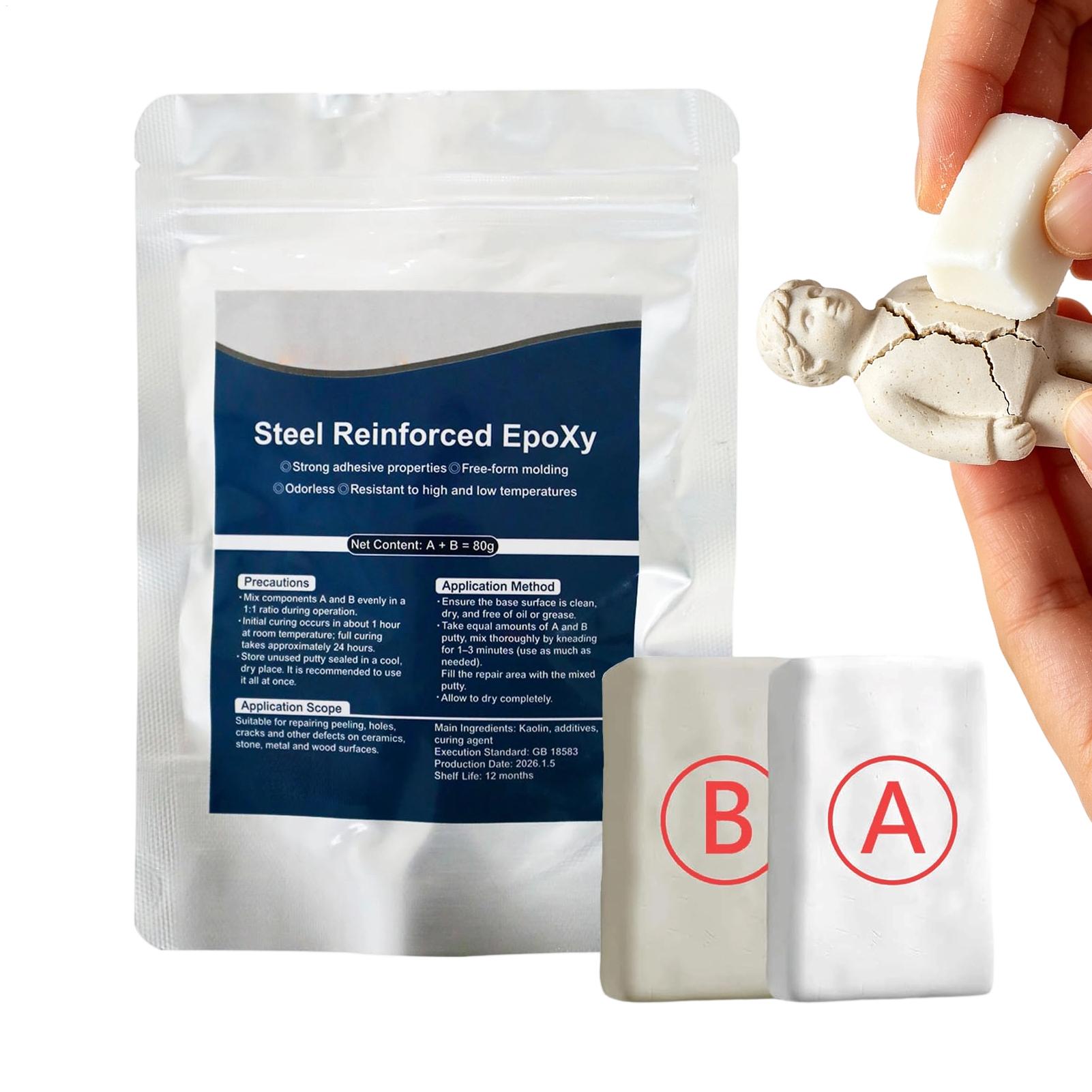 Quick Repair Epoxy Putty Two P - Ceramic Tile Blank 评论和价格