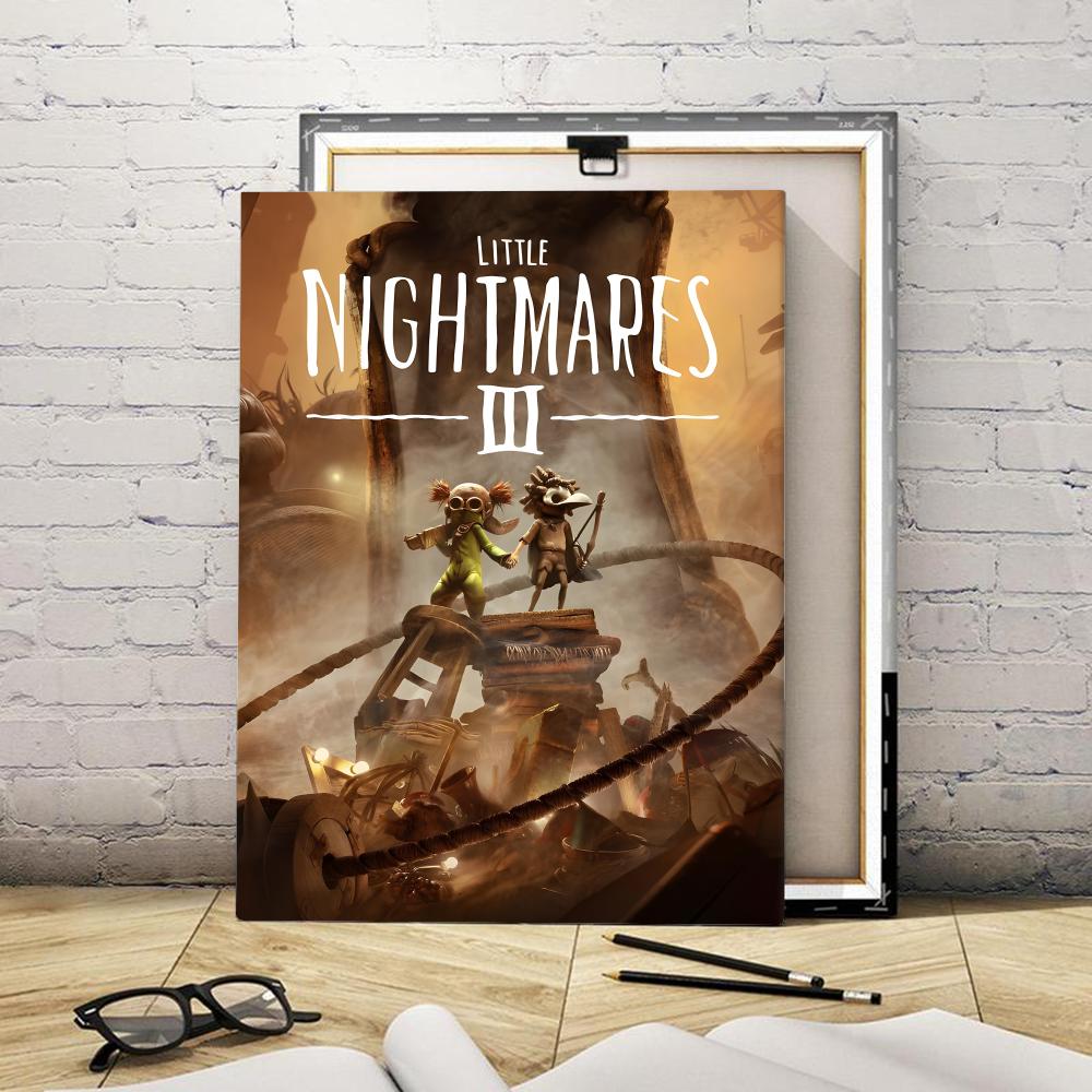 Game L-Little Nightmares Anime - Canvas Wrap Ready 评论和价格