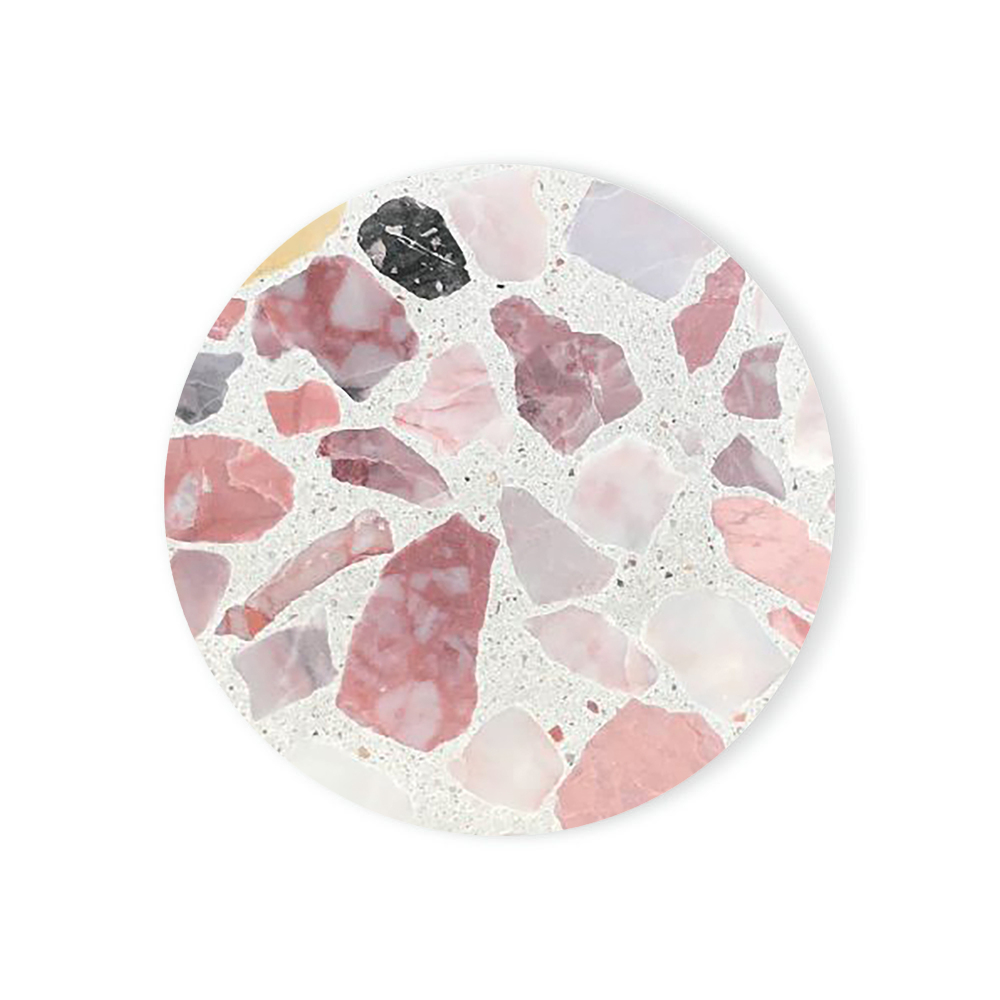 Terrazzo Marble Absorbent Coas - Ceramic Tile Blank 评论和价格