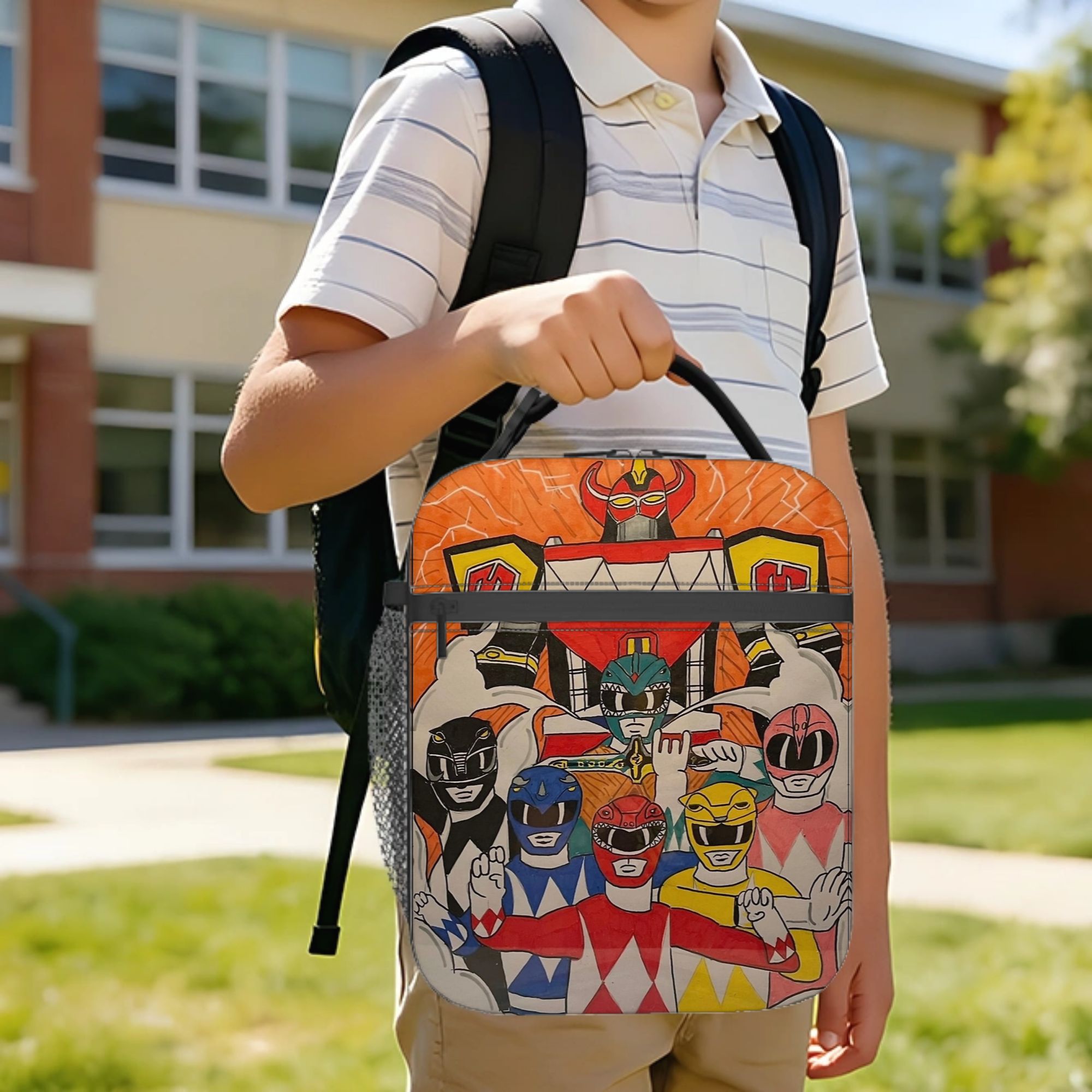 Power Rangers and Megazord Art - Tote Bag Sublimation 评论和价格
