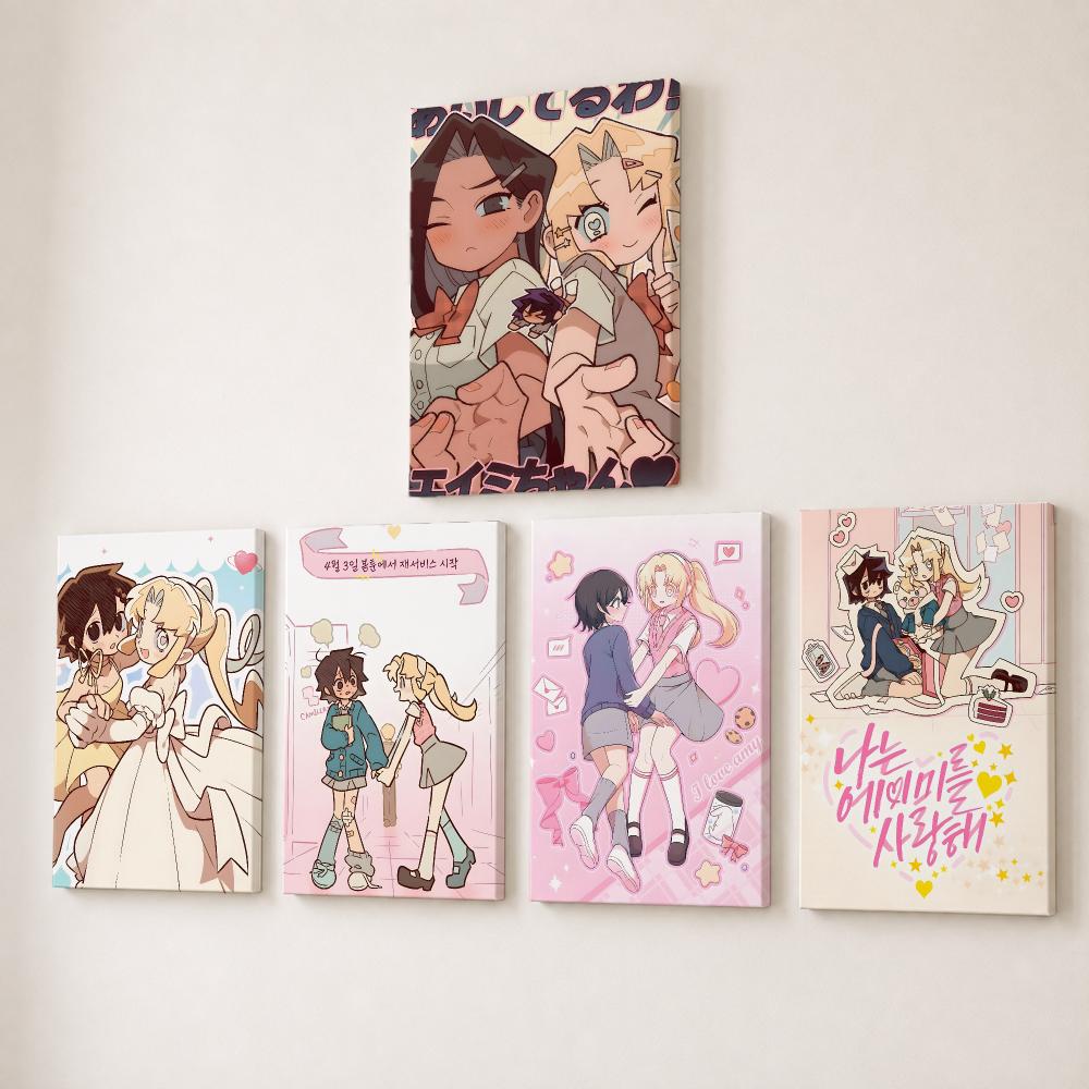 Anime I Love A-Amy Painting Ca - Canvas Wrap Ready 评论和价格